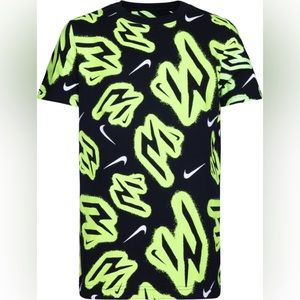 Nike 3BRAND by Russell Wilson Big Boys Short Sleeves Sprayed Icon T-shirt